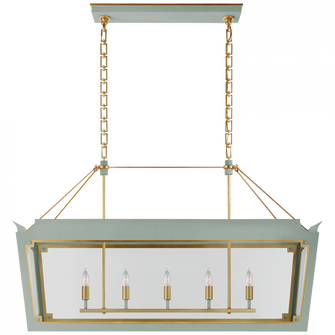 Caddo Medium Linear Lantern (279|JN 5023CEL/G-CG)
