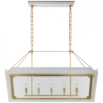 Caddo Medium Linear Lantern (279|JN 5023SW/G-CG)