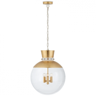 Lucia Large Pendant (279|JN 5052G/WHT-CG)
