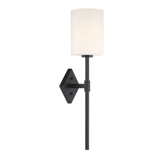 Destin 1-Light Wall Sconce in Matte Black (128|9-0902-1-89)