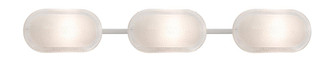 Besa, Cabo Vanity, Frost/Bubble, Satin Nickel Finish, 3x60W Medium Base (127|3WT-962759-SN)