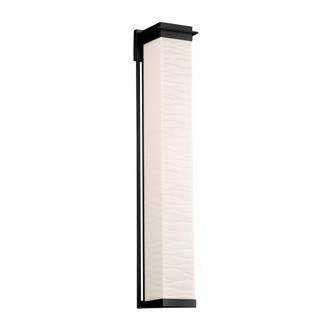 Pacific 48'' LED Outdoor Wall Sconce (254|PNA-7547W-WAVE-MBLK)