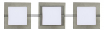 Besa Wall Alex Satin Nickel Opal/Smoke 3x5W LED (127|3WS-7735SM-LED-SN)
