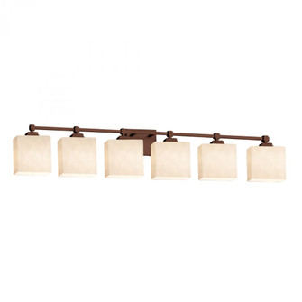 Tetra 6-Light Bath Bar (254|CLD-8426-55-DBRZ)