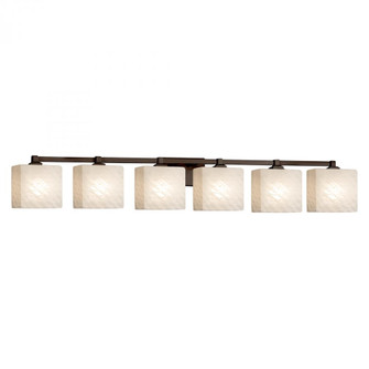 Regency 6-Light Bath Bar (254|FSN-8436-55-WEVE-DBRZ)