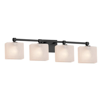 Tetra 4-Light Bath Bar (254|FSN-8424-55-FRCR-MBLK)