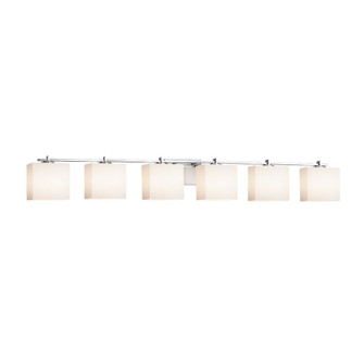 Era 6-Light Bath Bar (254|FSN-8446-55-OPAL-CROM)