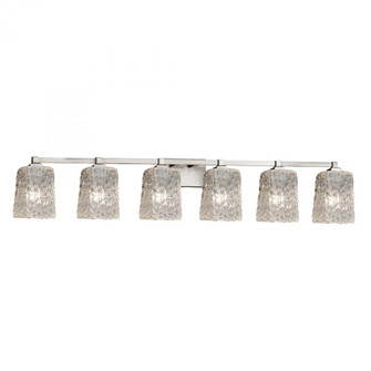 Regency 6-Light Bath Bar (254|GLA-8436-26-CLRT-NCKL)