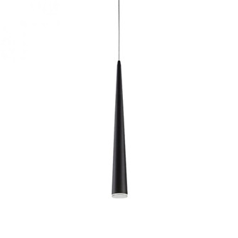 Mina 24-in Black LED Pendant (461|401215BK-LED)