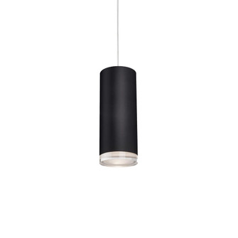 Cameo 8-in Black Dimmable LED Pendant (461|401431BK-LED)