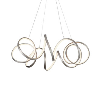 Synergy 34-in Antique Silver LED Chandeliers (461|CH93834-AS)