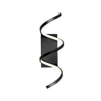 Synergy 24-in Black Dimmable LED Wall Sconce (461|WS93724-BK)