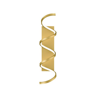 Synergy 30-in Antique Brass LED Wall Sconce (461|WS93730-AN)
