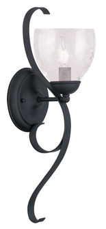 1 Light Black Wall Sconce (108|4808-04)