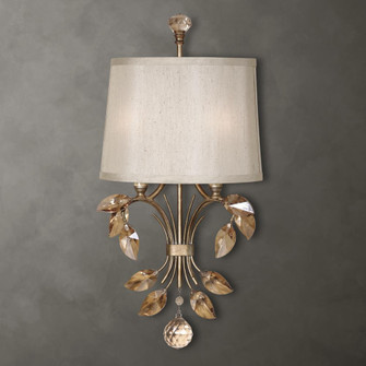 Uttermost Alenya 2 Light Gold Wall Sconce (85|22487)