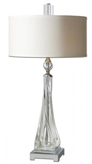 Uttermost Grancona Twisted Glass Table Lamp (85|26294-1)