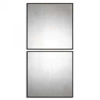 Uttermost Matty Antiqued Square Mirrors Set/2 (85|13932)
