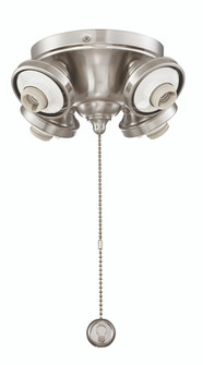 Ceiling Fan 4 Light Fitter - Brushed Nickel (90|F8BN)