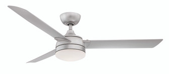 Xeno Wet 56 inch Indoor/Outdoor Ceiling Fan with LED Light Kit - Silver with Silver blades (90|FP6729BSLW)