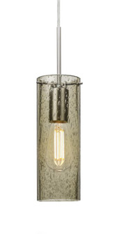 Besa, Juni 10 Pendant For Multiport Canopy, Latte Bubble, Satin Nickel, 1x4W LED Filament (127|J-JUNI10LT-EDIL-SN)