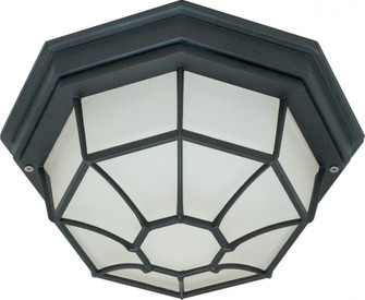 1 Light - 12'' - Ceiling Spider Cage Fixture - Die Cast; Glass Lens; Color retail packaging (81|60/3452)
