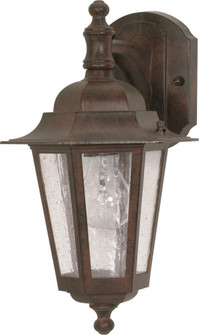 Cornerstone - 1 Light - 13'' - Wall Lantern - Arm Down with Clear Seed Glass; Color retail (81|60/3474)