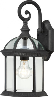 Boxwood; 1 Light; 15 in.; Outdoor Wall with Clear Beveled Glass; Color retail packaging; Textured (81|60/3496)