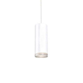 Cameo 8-in White Dimmable LED Pendant (461|401431WH-LED)
