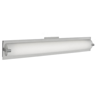 Lighthouse 26-in Brushed Nickel Damp-Rated Dimmable LED Vanity Light (461|601001BN-LED)