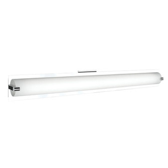 Lighthouse 38-in Chrome Damp-Rated Dimmable LED Vanity Light (461|601002CH-LED)
