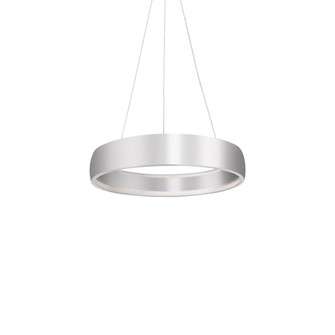 Halo 23-in Brushed Silver LED Pendant (461|PD22723-BS)