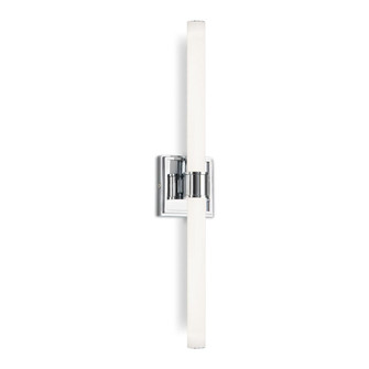 Rona 24-in Chrome Damp-Rated Dimmable LED Vanity Light (461|VL17024-CH)