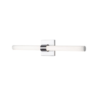 Mendocino 24-in Chrome Damp-Rated Dimmable LED Vanity Light (461|VL17124-CH)