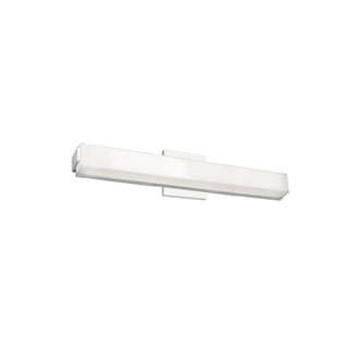 Latitude 25-in Chrome Damp-Rated Dimmable LED Vanity Light (461|VL47225-CH)