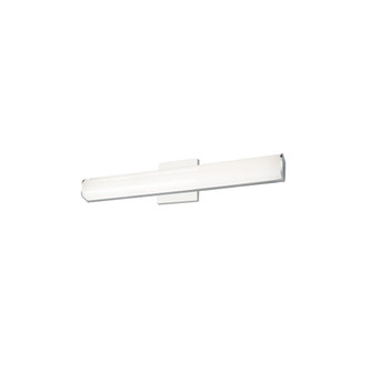 Longitude 20-in Chrome Damp-Rated Dimmable LED Vanity Light (461|VL61220-CH)
