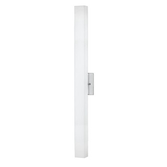 Melville 32-in Chrome Dimmable LED Wall Sconce (461|WS8432-CH)