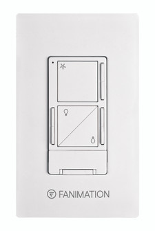 Ceiling Fan Wall Control with Receiver - 3 Speed Fan and Uplight/Downlight - White (90|WR502WH)