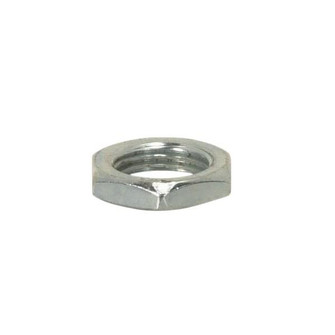 Steel Locknut; 1/8 IP; 9/16'' Hexagon; 1/8'' Thick; Unfinished (27|90/001)