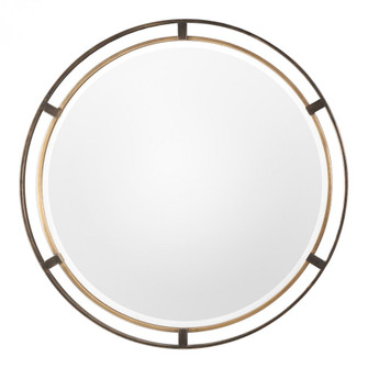 Uttermost Carrizo Bronze Round Mirror (85|09332)