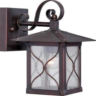 Vega - 1 Light - 6'' Wall Lantern with Clear Seed Glass - Classic Bronze Finish (81|60/5611)