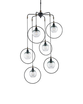 Moorsgate Black Multi-Pendant (92|9869)