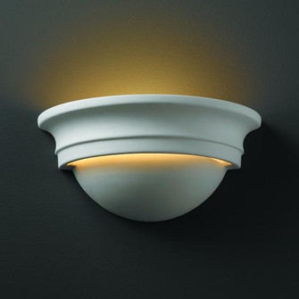 Small Cyma Half-Round LED Wall Sconce (254|CER-1015-BIS-LED1-1000)