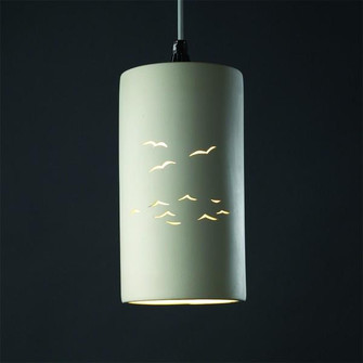 Sun Dagger Large Cylinder Pendant (254|CER-9625-BIS-LED1-700)