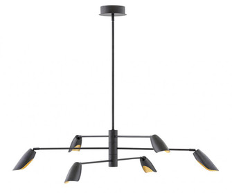 Large Adjustable Convertible Multi Tier Chandelier (88|FR35806BLK)