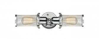 2 Light Vintage Dimmable LED Bathroom Fixture (3442|221-PC-LED)