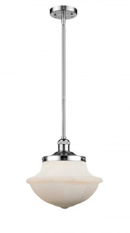 Oxford - 1 Light - 12 inch - Polished Chrome - Stem Hung - Mini Pendant (3442|201S-PC-G541-LED)