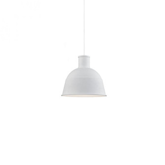 Irving 13-in White 1 Light Socket Pendant (461|493513-WH)