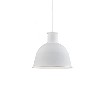 Irving 22-in White 1 Light Socket Pendant (461|493522-WH)