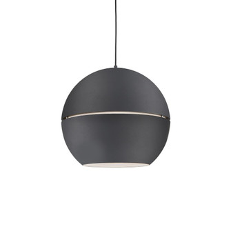Lucas 24-in Black 1 Light Socket Pendant (461|494024-BK)