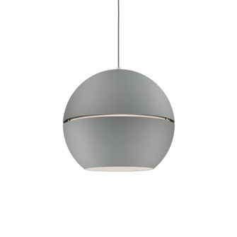 Lucas 24-in Gray 1 Light Socket Pendant (461|494024-GY)
